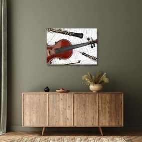 Tablou - Unelte muzicale (70x50 cm)
