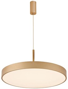 Azzardo AZ5092 - Lustră LED dimabilă pe cablu MARCELLO LED/60W/230V auriu + + telecomandă