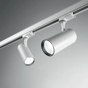 Spot LED directionabil pentru sina Link, FOX 08W CRI80 41° 3000K WH 250410 IDL