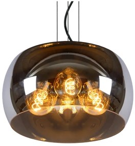 Lustră pe cablu Lucide 45401/40/65 OLIVIA 3xE27/40W/230V d. 40 cm negru