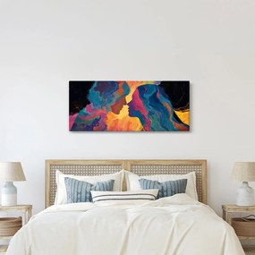 Tablou - Dragoste cosmică (120x50 cm)