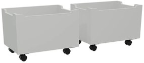 Pat Semi-Înălțat (Mid Sleeper) Forrest Beech 90x200 cm, pentru Camera Copii, din Lemn de Fag Lăcuit Alb, cu Scară și Sertare – Vipack