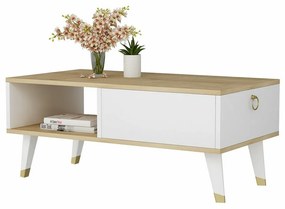 Măsuță de conferință Delux Sapphire Oak and White