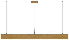 Lustră LED pe cablu LOOK LED/36W/230V 4000K 120 cm stejar APLED