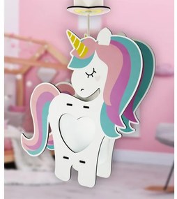 Lustră pentru copii Dalber 41597 UNICORN 1xE27/15W/230V