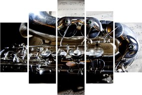 Tablou - Saxofon (150x105 cm)