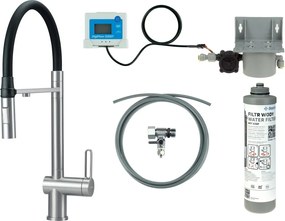 Magnetic Baterie pentru bucătărie, cu kit de filtrare a apei, cu pipă elastică BRMFF75M