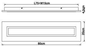 Plafonieră LEA LED/24W/230V Globo 67292D