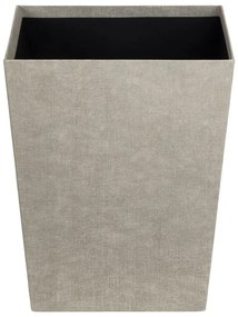 Coș de gunoi bej Sofia Canvas Paper Laminate – Bigso