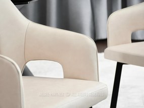 Scaun Carl (crem + negru). 1111021