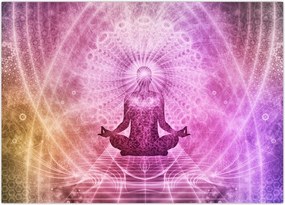 Tablou - Aura de meditație (70x50 cm)