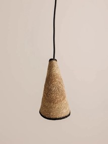 Lustra natur, din iuta naturala, H26cm Yucatan