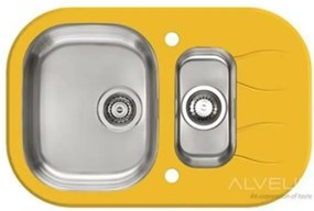 Chiuveta inox Alveus Wave 30 finisaj personalizat 76x50 cm