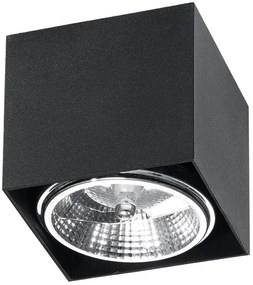 Sollux Lighting Blake lampă de tavan 1x40 W negru SL.0700