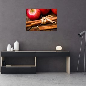 Tablou pe sticlă - Scorțișoară (70x50 cm)