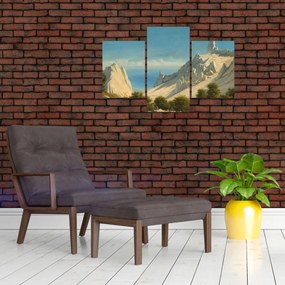 Tablou - Georg Emil Libert, View of Sommerspiret, the Cliffs of Møn, reproducere (90x60 cm)