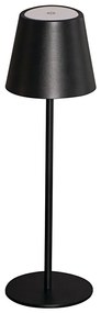 Lampă LED dimabilă de masă Kanlux 36321 INITA LED/1,2W/1800 mAh IP54 negru