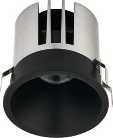 Mini Spot incastrabil LED 10W 4000K Sanco negru