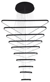 Lustră LED dimabilă aplicată LED/385W/230V 3000-6500K + telecomandă