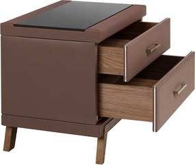 Noptiera eleganta design LUX Brown
