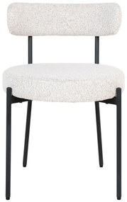 Badalona scaun de luat masa alb