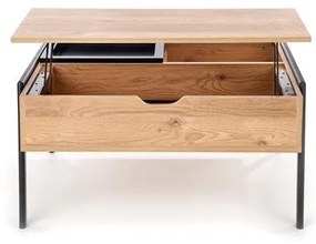 Masuta de cafea Podium - L85 x l80 x H43/64 cm