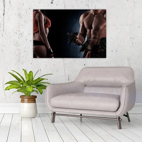 Tablou - Fitness (90x60 cm)