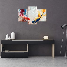 Tablou - Pești războinci (90x60 cm)