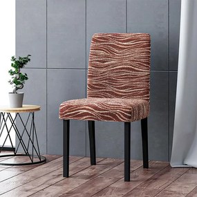 Gaico Huse bielastice UNIVERSO NOU dungi maro scaun cu spatar 2 buc (45 x 45 x 50 cm)