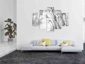 Tablou - Pădure de bambus (150x105 cm)