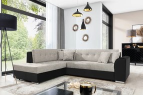 Canapea de colț cu funcție de dormit Nairobi L Stânga - Gemma 06/Soft 11