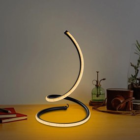 Veioză neagră LED (înălțime 40 cm) Yay – Opviq lights