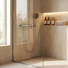 Baterie de duș Rea Hunter Brushed Nickel