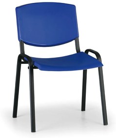 Scaun de conferinta Design - picioare negre, albastru