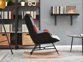Fotoliu Sibyla (patchwork + fag alb). 1110388
