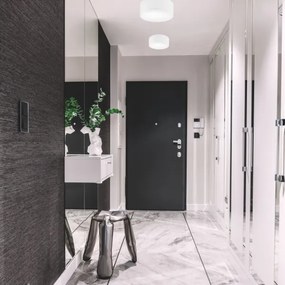 Plafonieră SIRJA 1xE27/60W/230V d. 35 cm alb