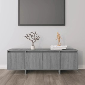 813051 vidaXL Comodă TV, stejar sonoma gri, 120x30x40,5 cm, PAL