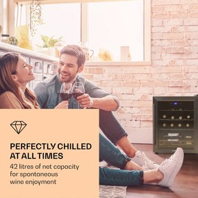 Ultimo 16 Uno frigider pentru vinuri 42l panou de control tactil 16 sticle 5-18°C