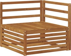 vidaXL Canapea de colț pentru exterior Lemn Solid de Acacia natural