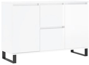 827214 vidaXL Servantă, alb extralucios, 104x35x70 cm, lemn prelucrat