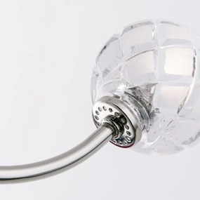 Lustra reglabila design modern de lux Maderno 6L crom