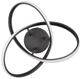 Plafonieră neagră LED Meo – Trio