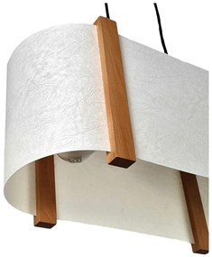 Lustra fabricata manual din lemn SCALA 2L