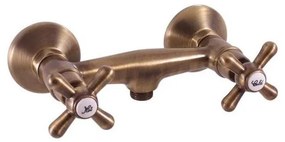 RAV Slezák MK180.5SM - Baterie de duș MORAVA RETRO, alamă antichizată