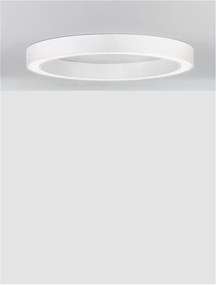 Lustra LED aplicata design modern OPAL 60W alba