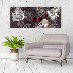 Tablou - Fluture (120x50 cm)