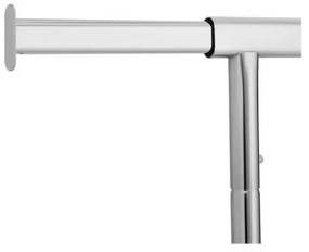 Cuier de podea mobil JEAN, argintiu