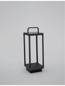 Lampa LED solara portabila pentru iluminat exterior IP65 BALI H-51cm