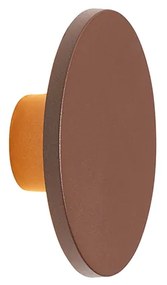 Lampă de perete modernă pentru exterior maro ruginiu, cu LED IP54 - Skyf