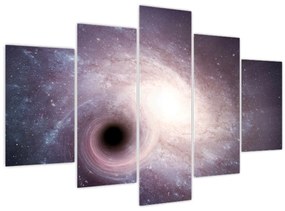 Tablou - Galaxii spiralate (150x105 cm)